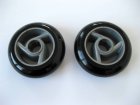 Speed Wheelz 101mm silver ... w/o bearings, set of 2